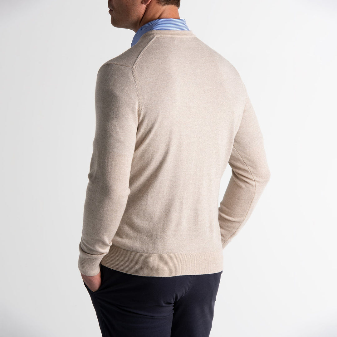 Baruffa Merino Classic V-neck Sweater-Sale