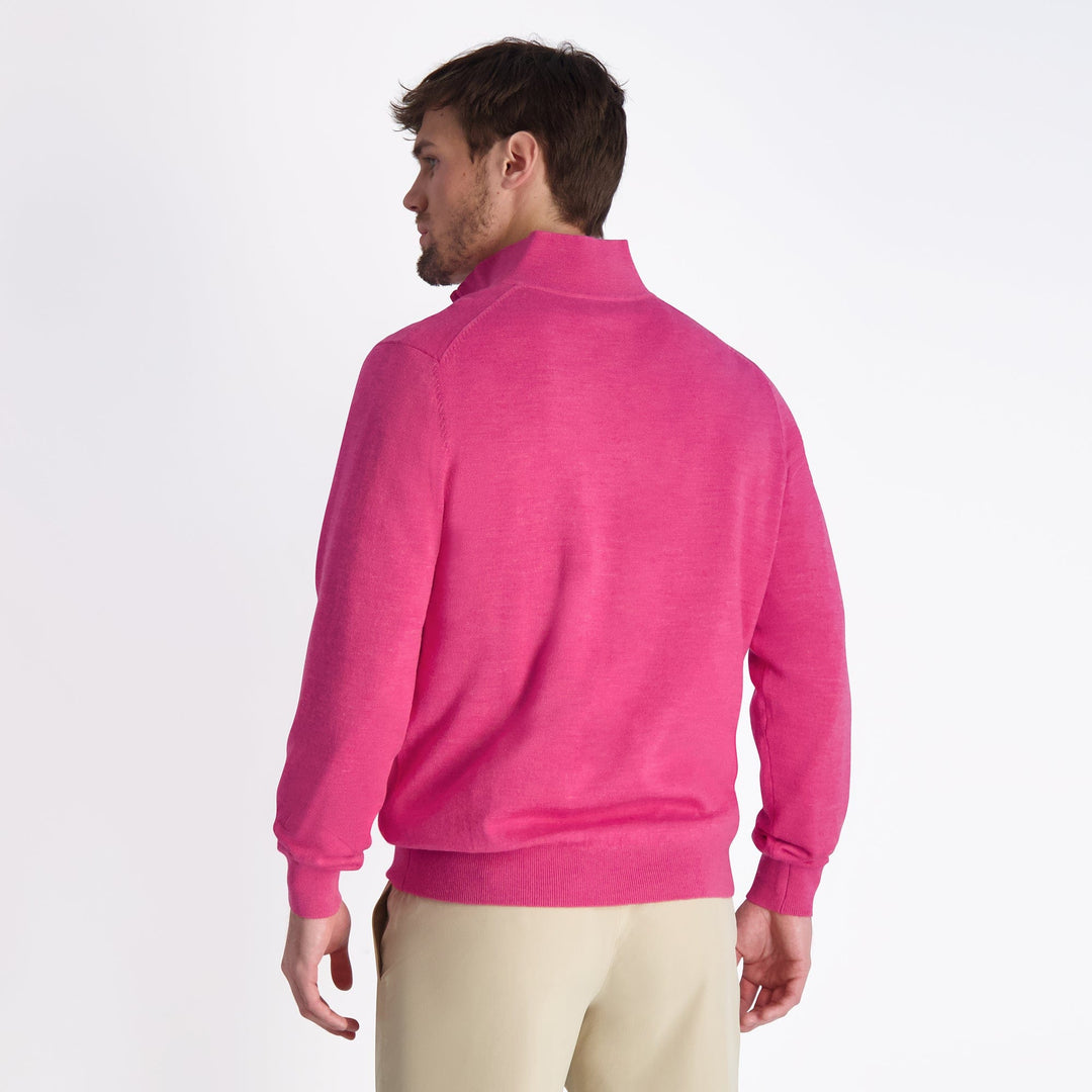 Baruffa Merino Quarter Zip Windsweater