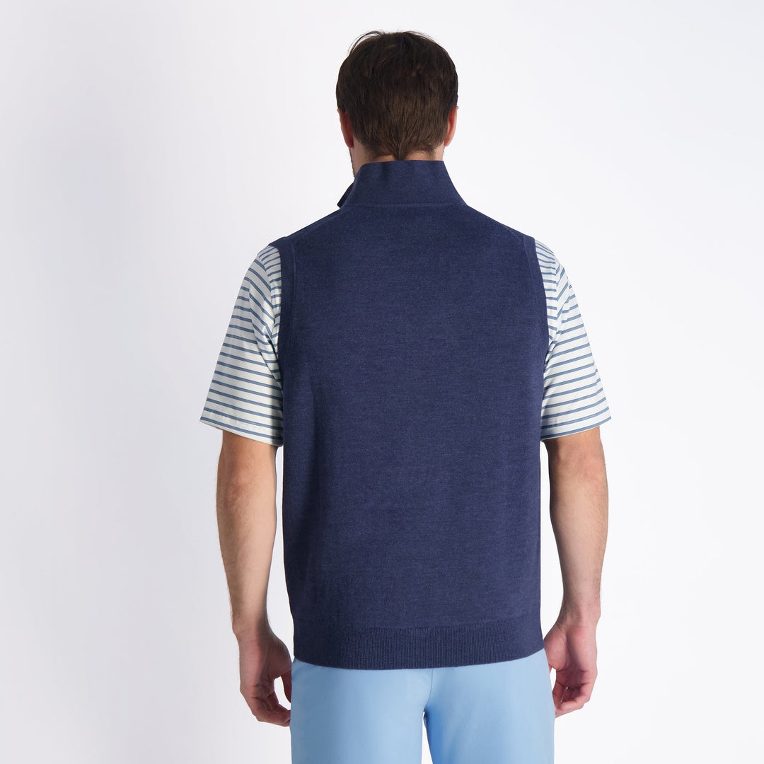 Baruffa Merino Quarter Zip Windvest