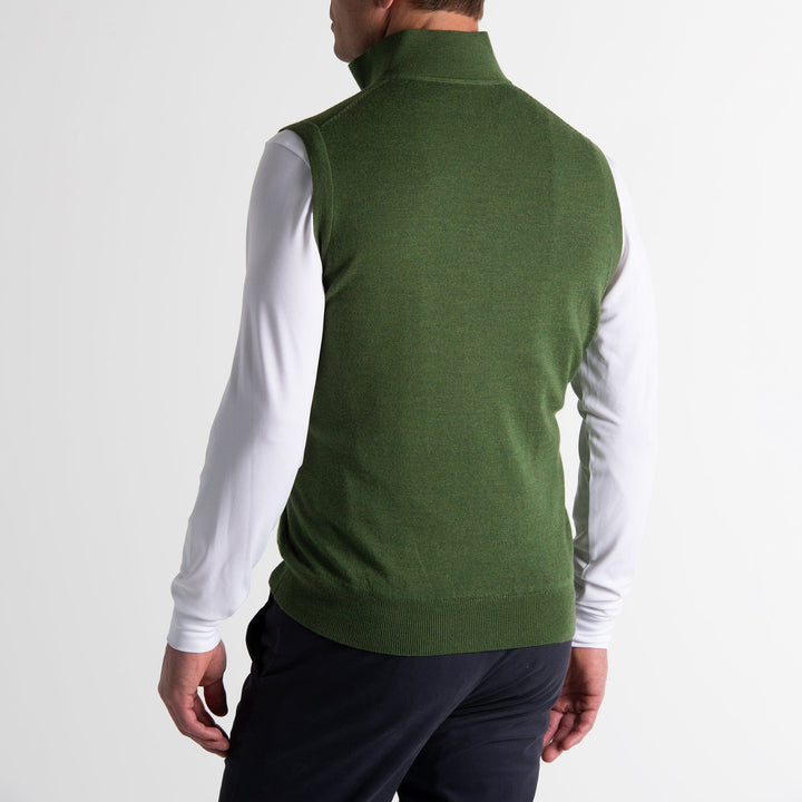 Baruffa Merino Quarter Zip Windvest- Sale