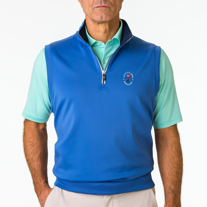 2024 US Open Caves Solid Quarter Zip Vest