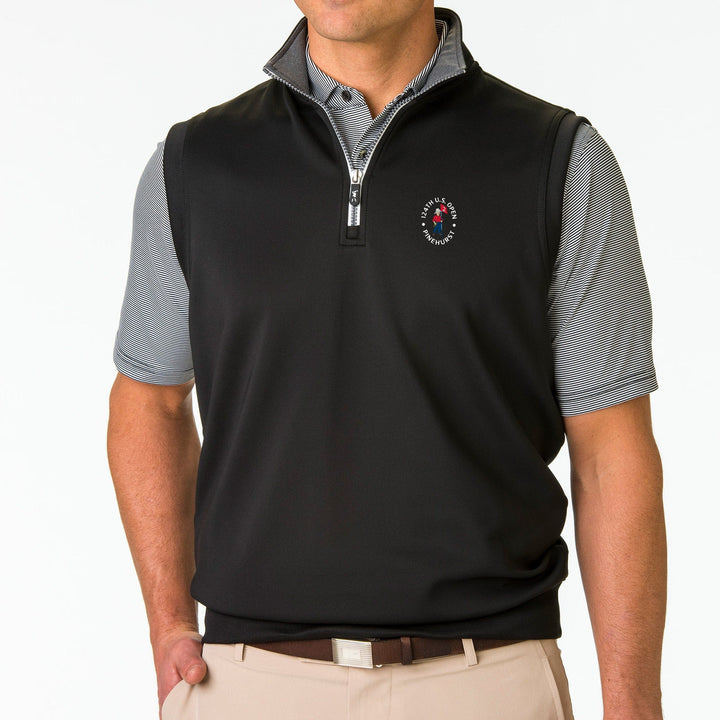 2024 US Open Caves Solid Quarter Zip Vest