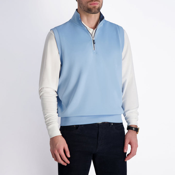 Caves Solid Quarter Zip Vest