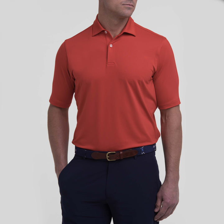 USA Tournament Solid Tech Jersey Polo-Sale