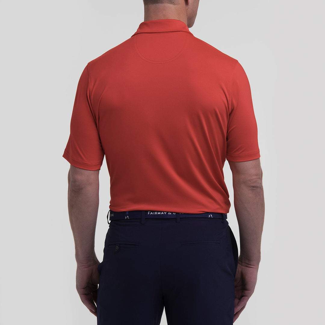 USA Tournament Solid Tech Jersey Polo-Sale