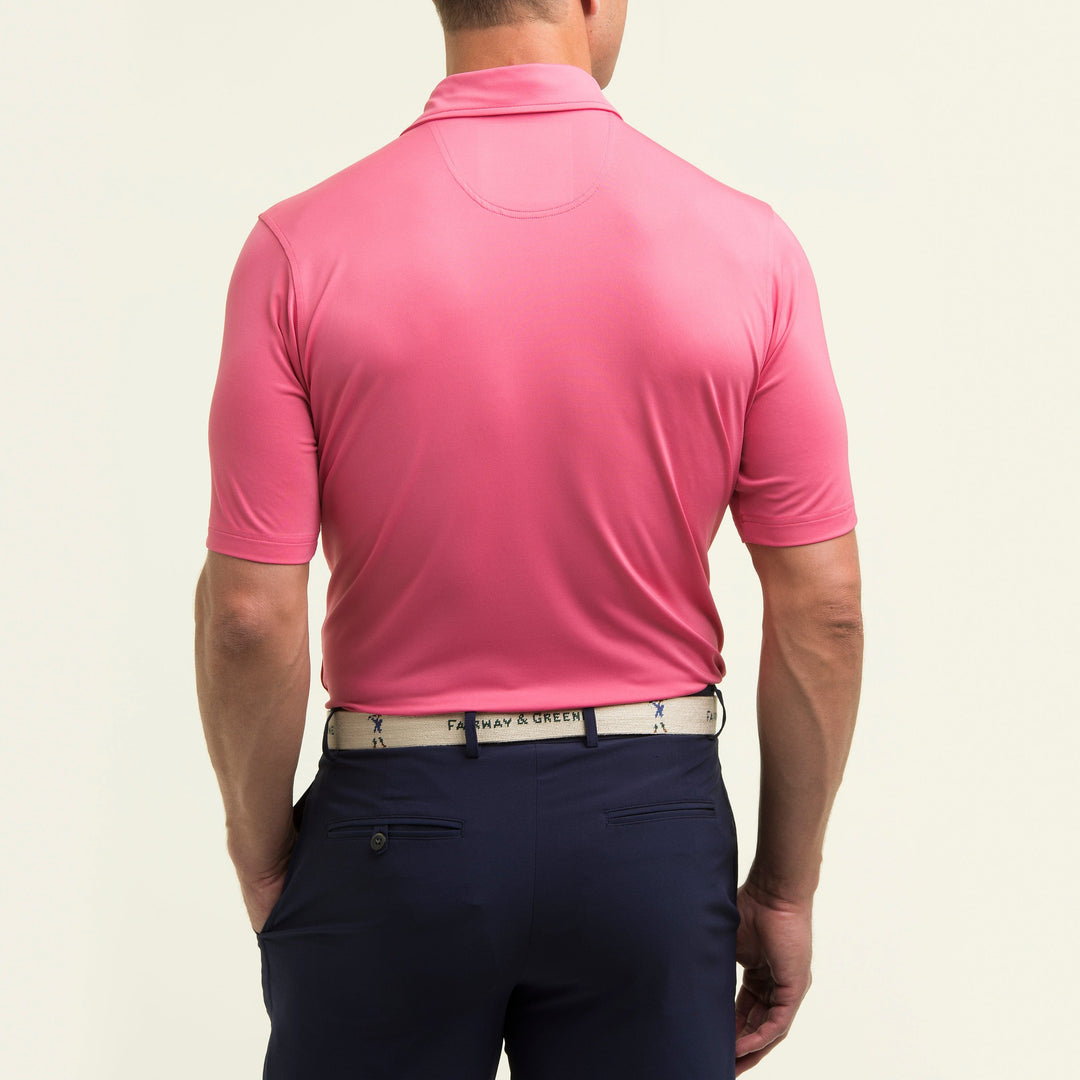 USA Tournament Solid Tech Jersey Polo-Sale