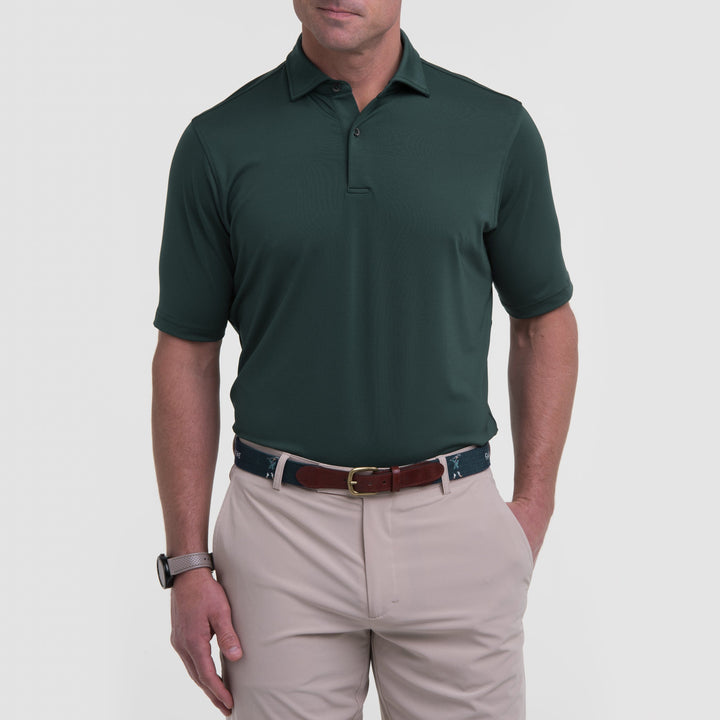 USA Tournament Solid Tech Jersey Polo-Sale