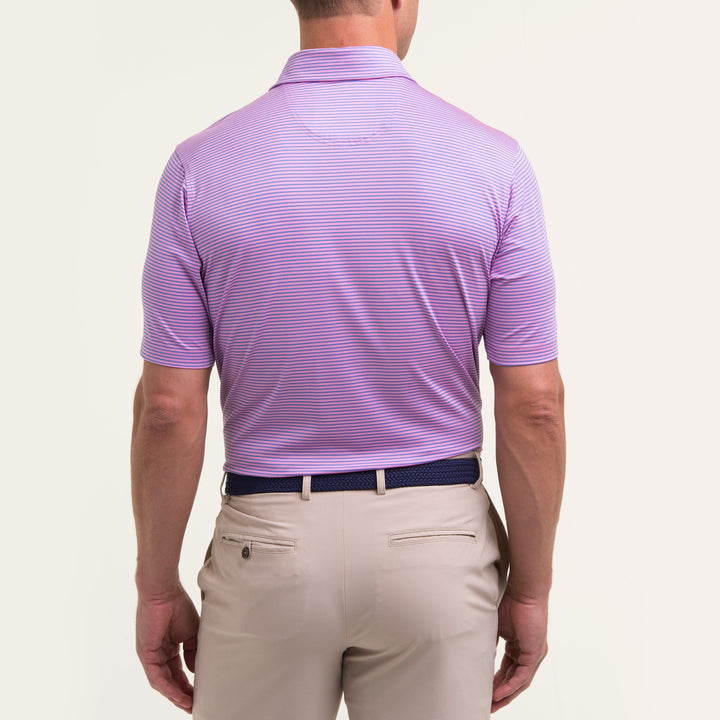 Owens Stripe Tech Polo-Sale