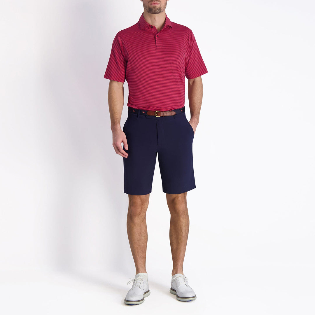 Owens Stripe Tech Polo