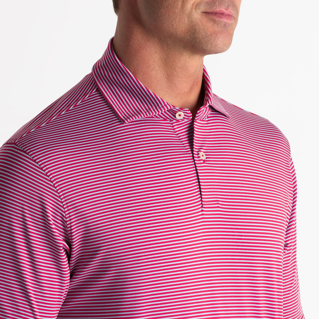 Owens Stripe Tech Polo-Sale