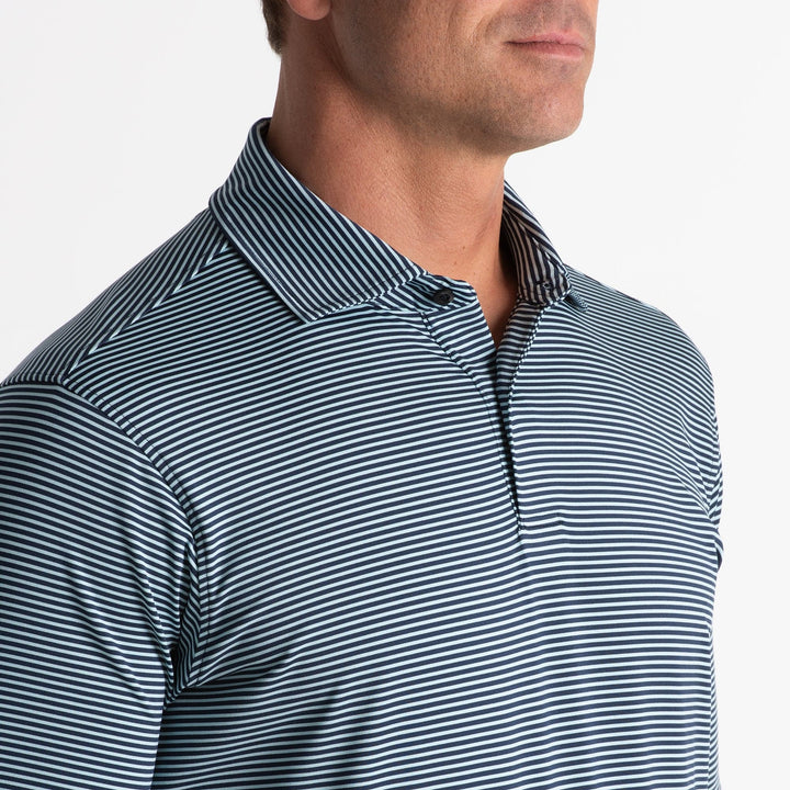 Owens Stripe Tech Polo-Sale