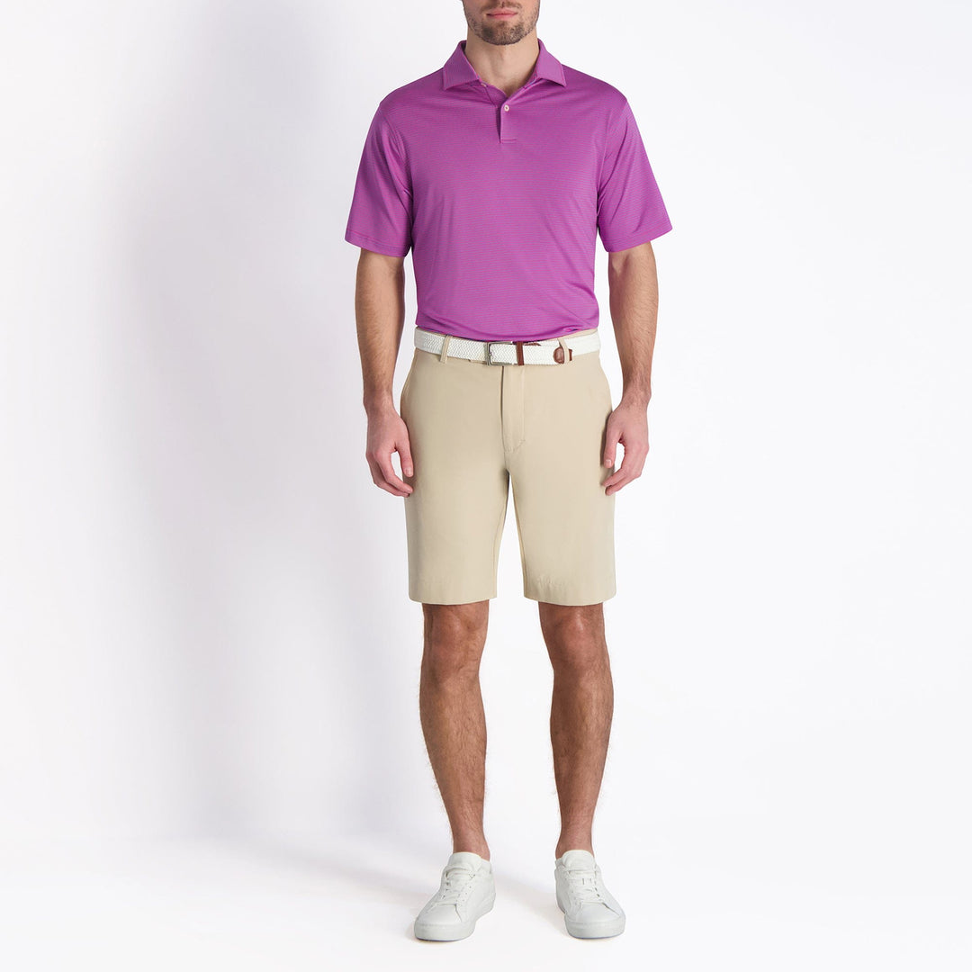 Owens Stripe Tech Polo