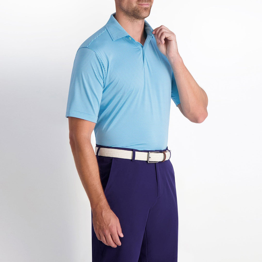 Owens Stripe Tech Polo-Sale