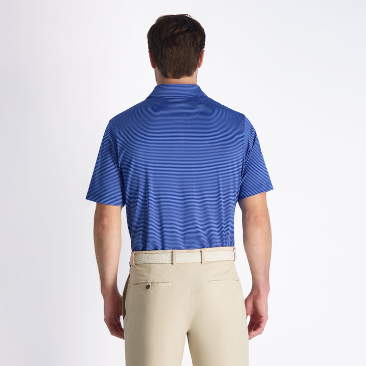 Owens Stripe Tech Polo