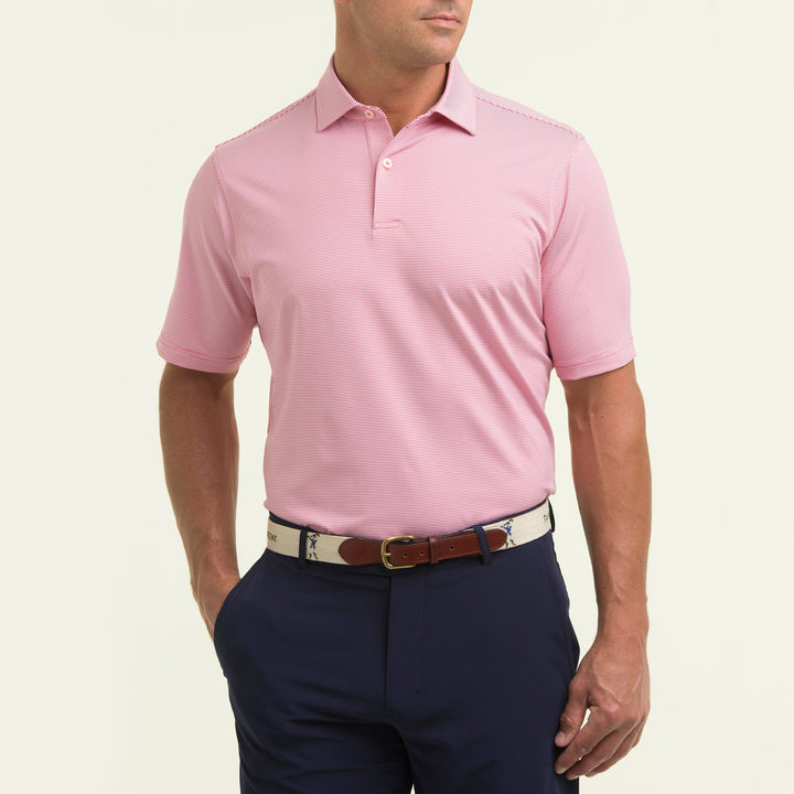 USA Mini Stripe Jersey Polo-Sale