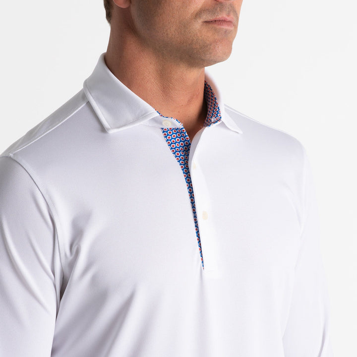 USA Mchugh Longsleeve Pique Polo-Sale