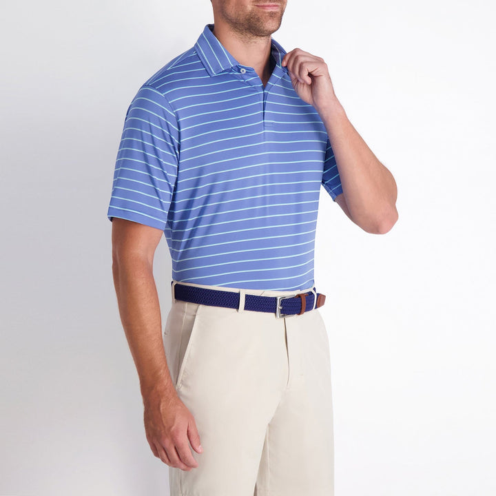 Faxon Stripe Jersey Polo-Sale