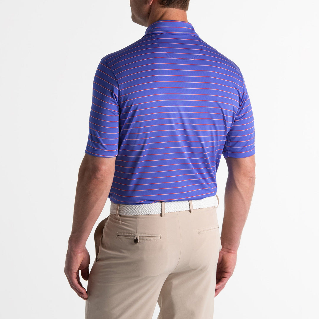 Faxon Stripe Jersey Polo