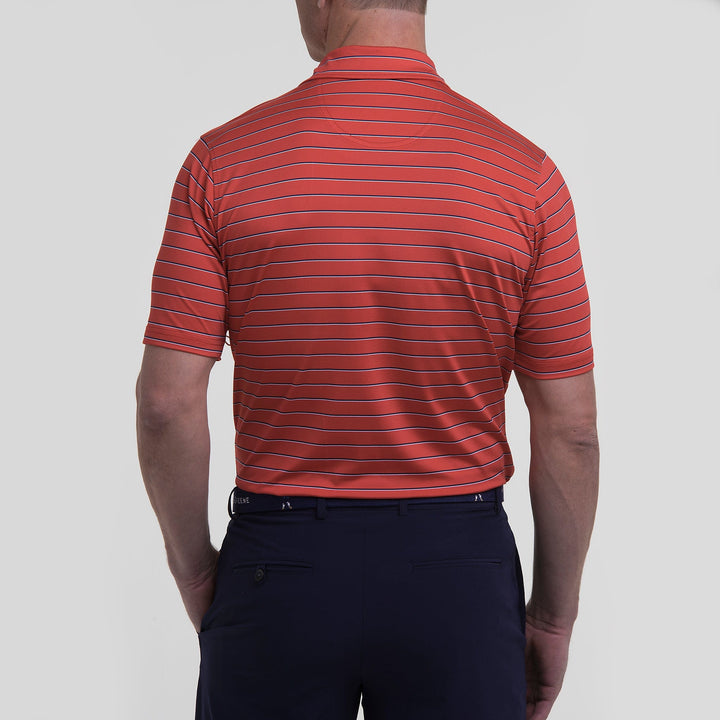 Faxon Stripe Jersey Polo-Sale