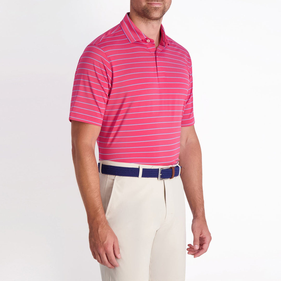 Faxon Stripe Jersey Polo-Sale