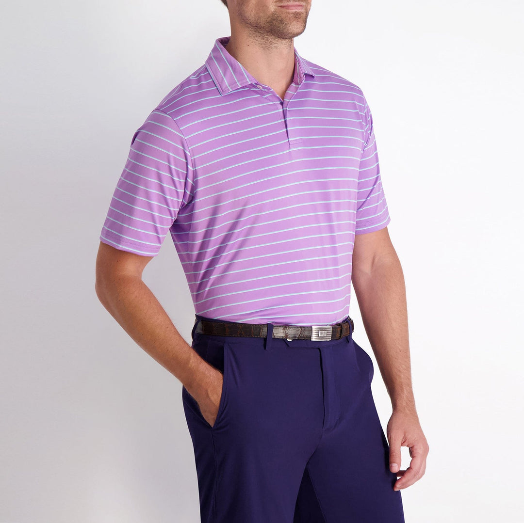 Faxon Stripe Jersey Polo-Sale