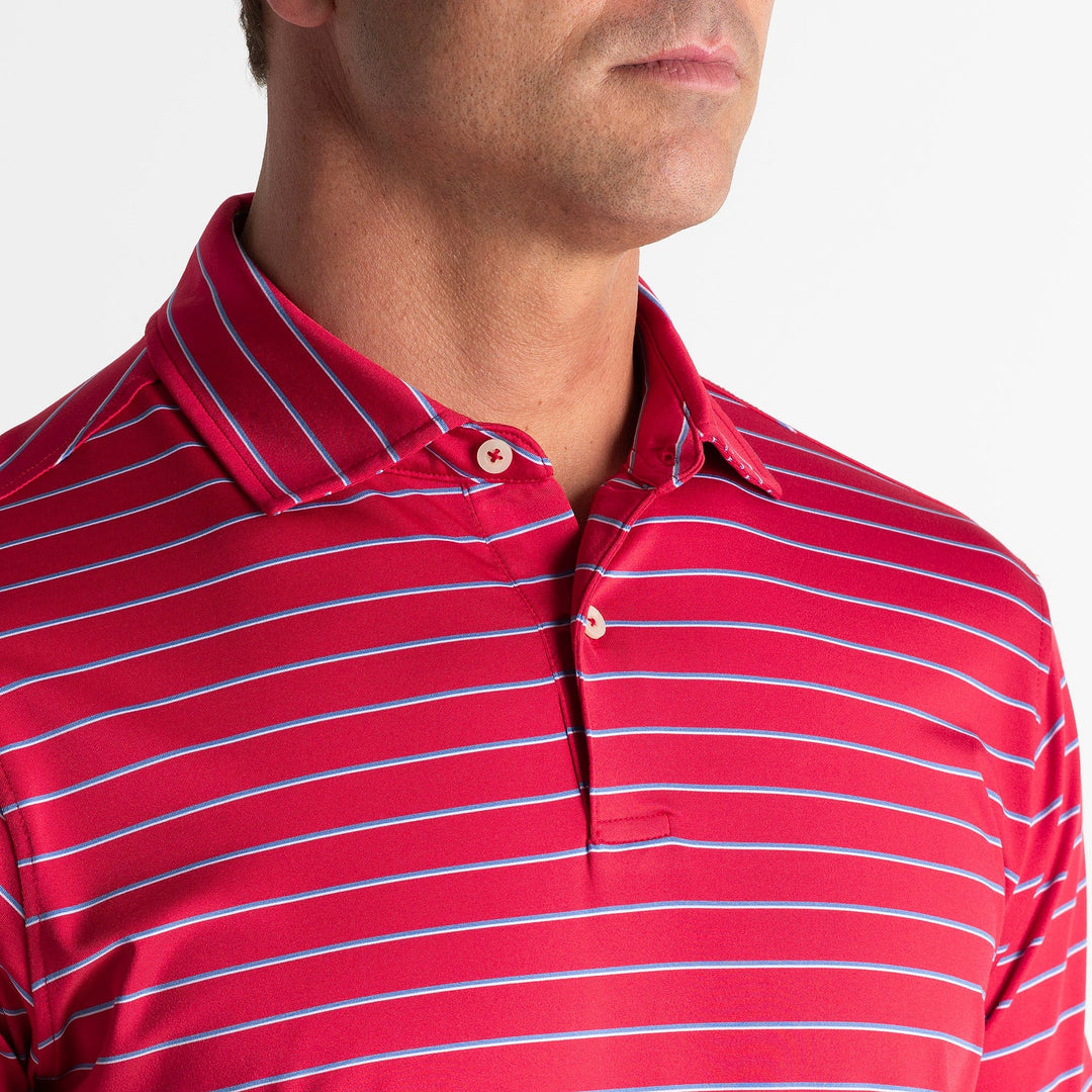 Faxon Stripe Jersey Polo-Sale