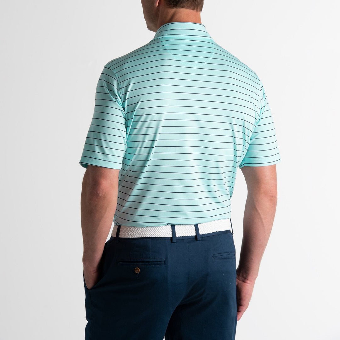 Faxon Stripe Jersey Polo-Sale