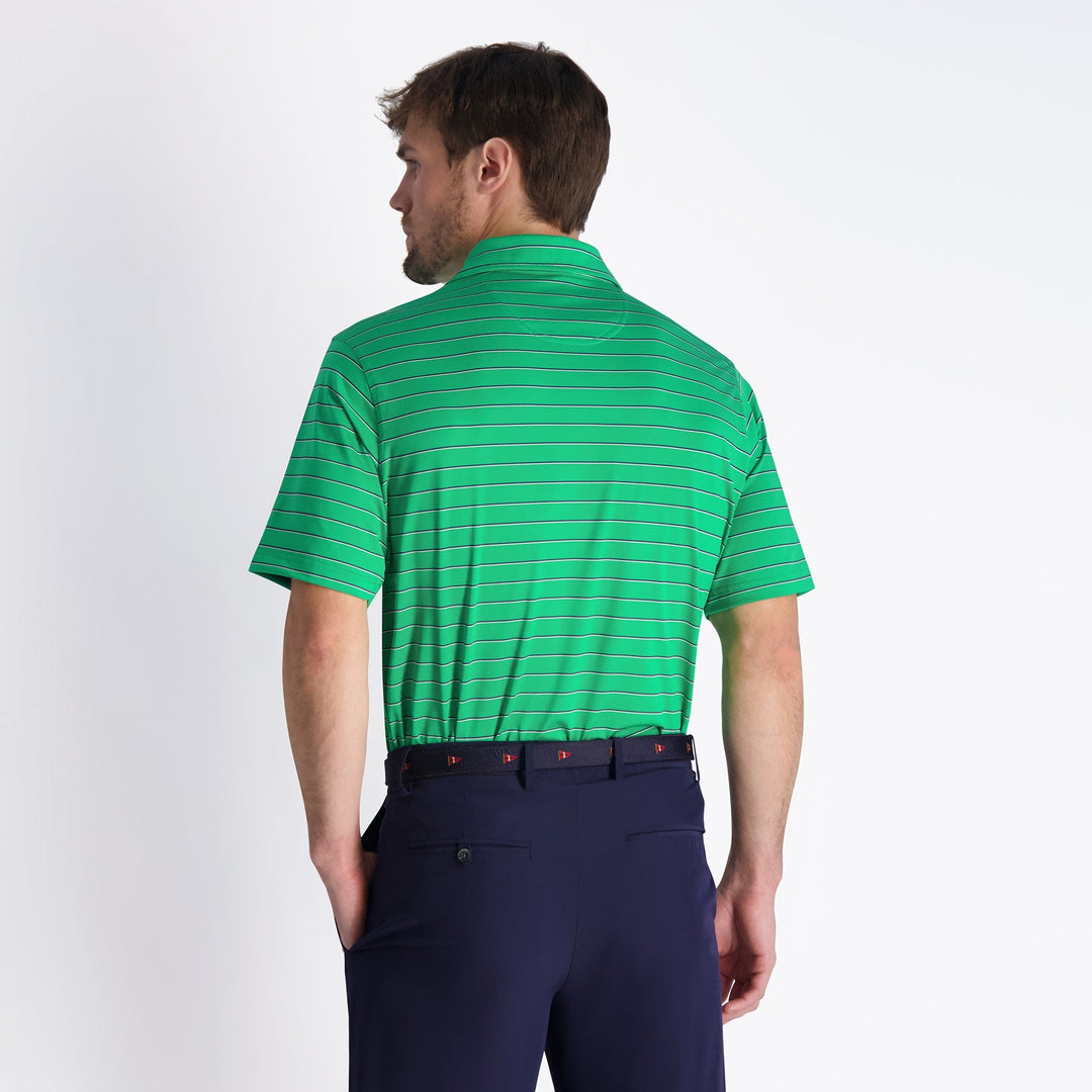 Faxon Stripe Jersey Polo