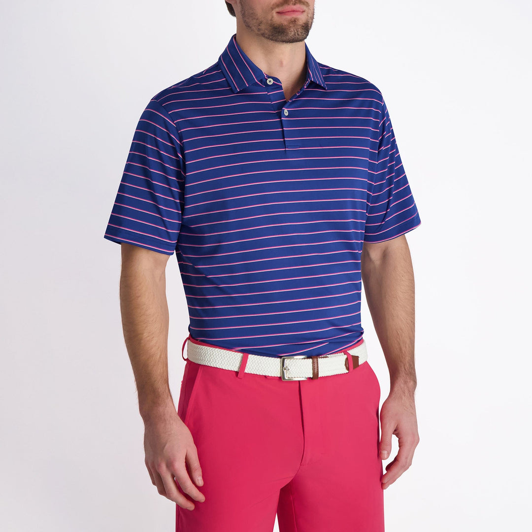 Faxon Stripe Jersey Polo