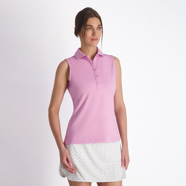 SLEEVELESS CHARLOTTE JERSEY POLO