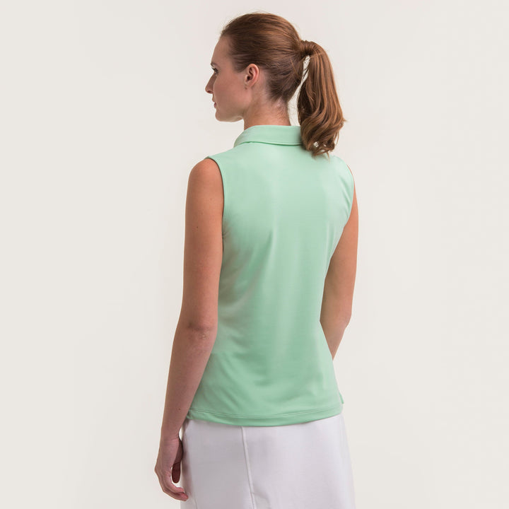 SLEEVELESS CHARLOTTE JERSEY POLO-SALE