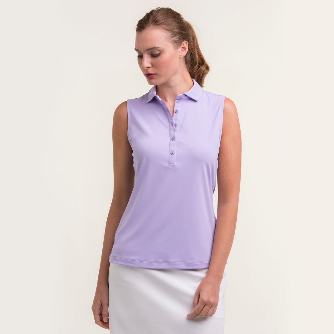 SLEEVELESS CHARLOTTE JERSEY POLO-SALE