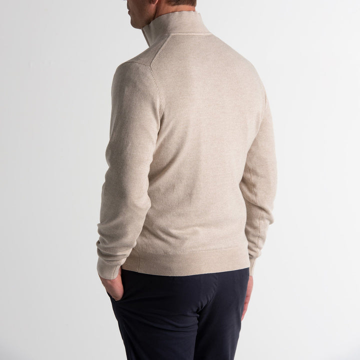 Baruffa Merino Quarter Zip Windsweater-Sale