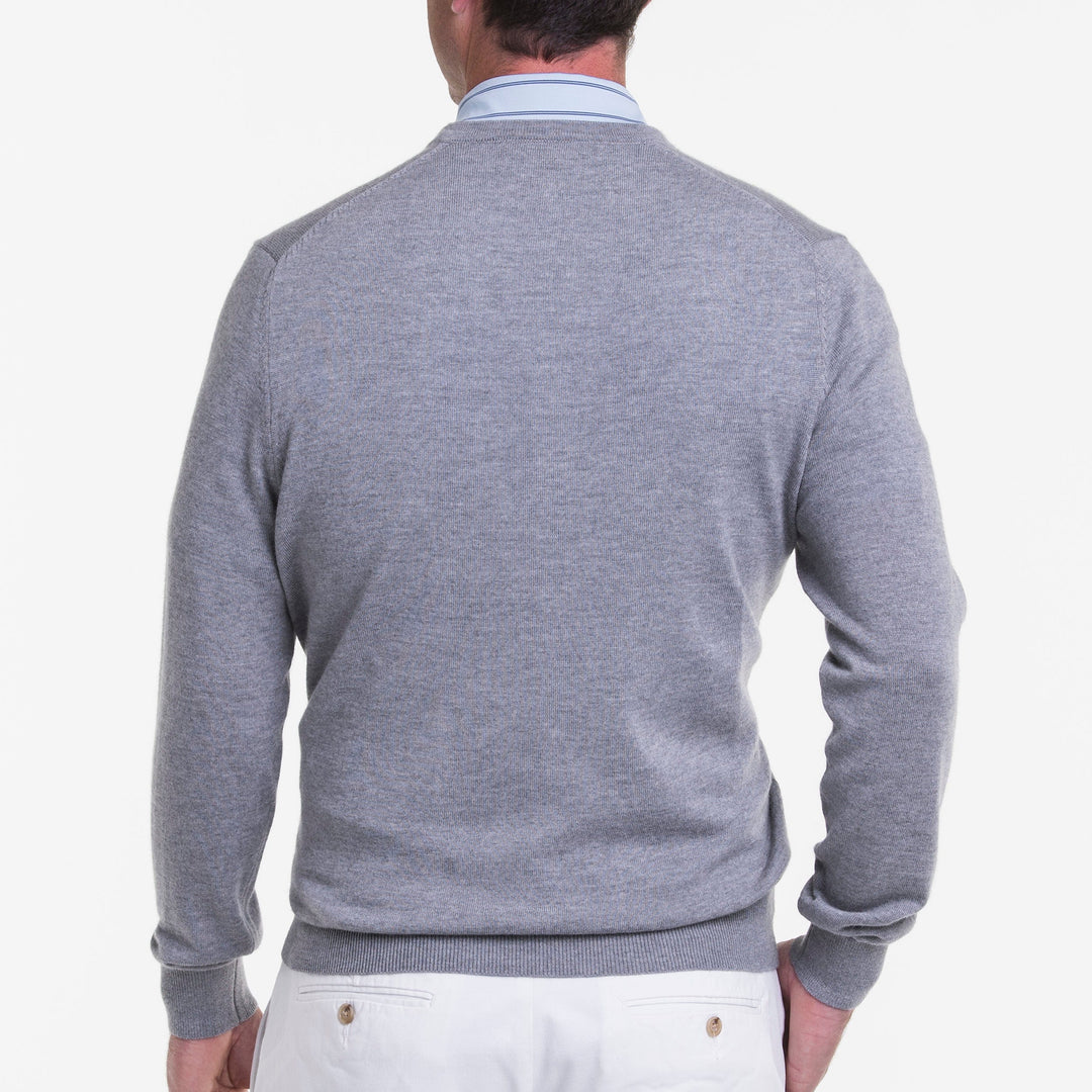 Baruffa Merino Classic V-neck Sweater