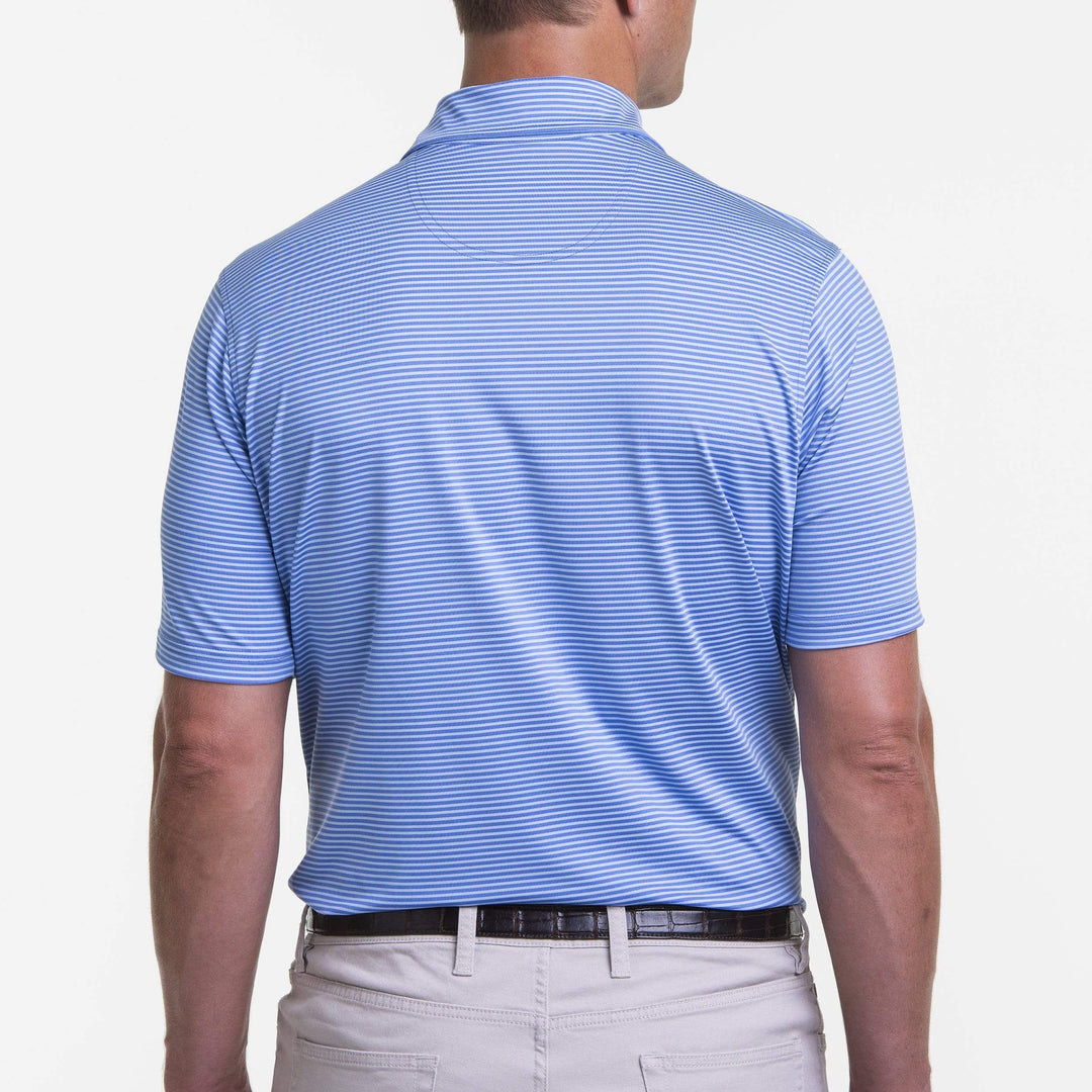 Owens Stripe Tech Polo