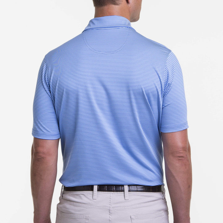 Owens Stripe Tech Polo