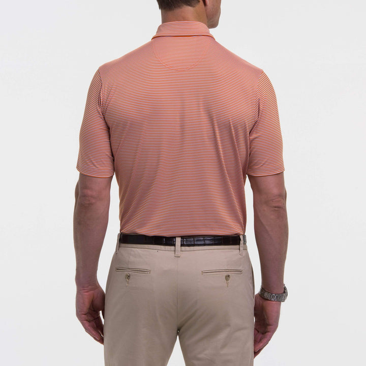 Owens Stripe Tech Polo