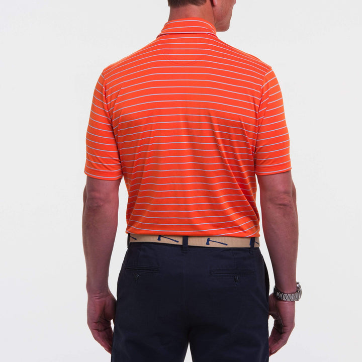 Faxon Stripe Jersey Polo