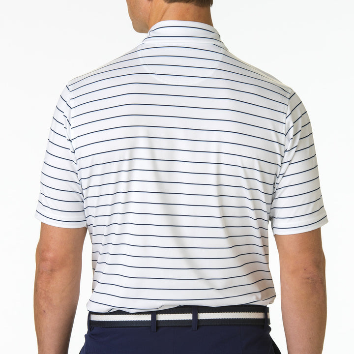 Faxon Stripe Jersey Polo - Fairway & Greene