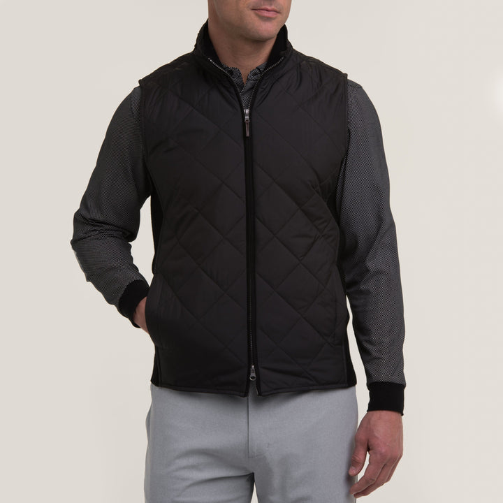 MERINO QUILTED VEST - Sale