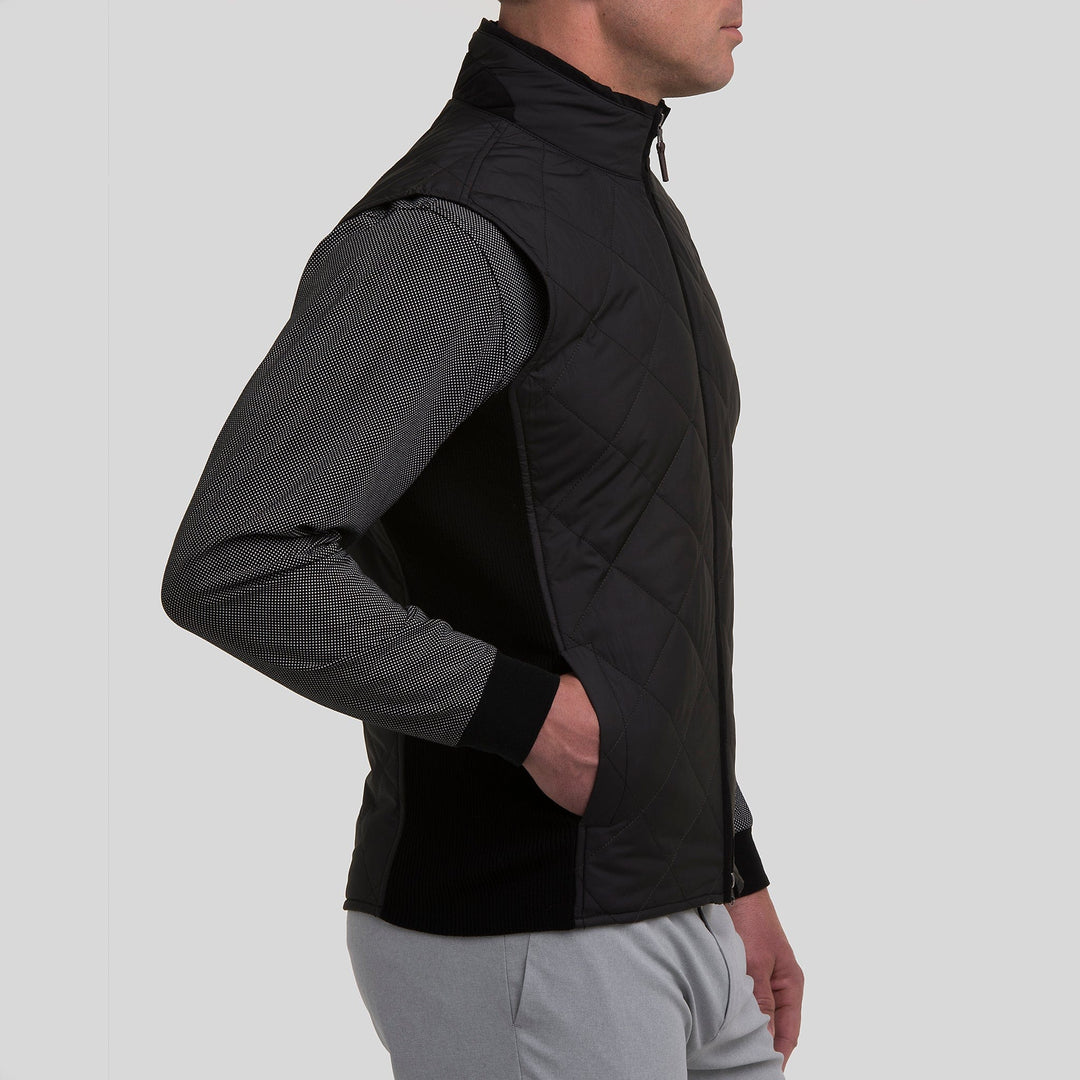 MERINO QUILTED VEST - Sale