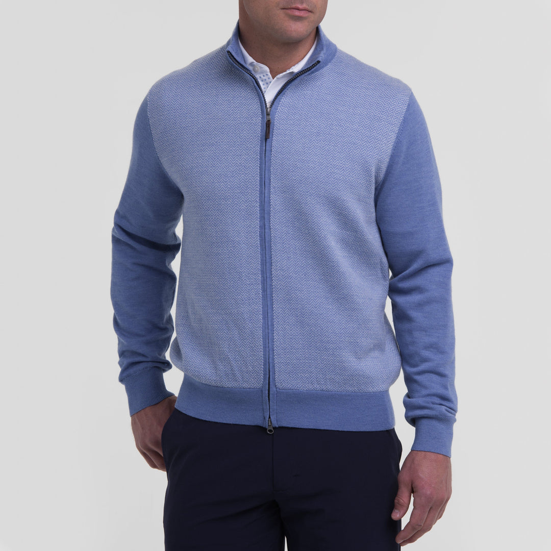 HERRINGBONE WINDSWEATER - Sale